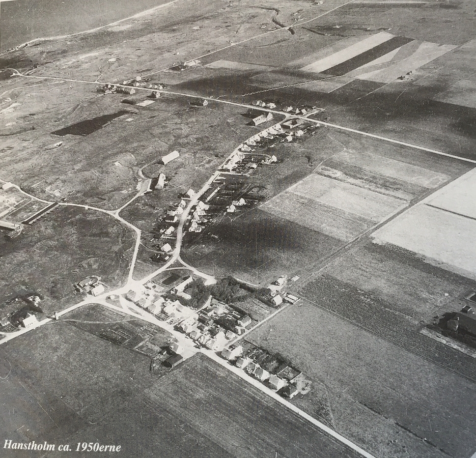 Hanstholm ca. 1950erne Luftfoto lille