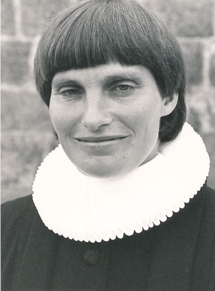 Hanstholm 25.7.1982. Pastor Inge Lise Wagner lille