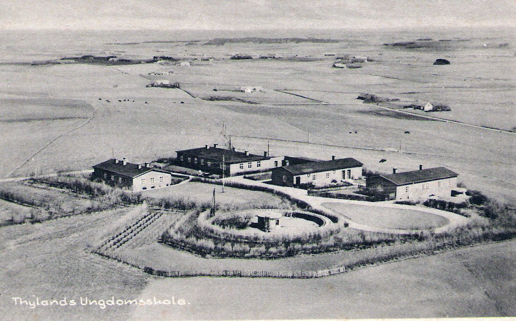 Hundborg 1949 50. Thylands ungdomsskole